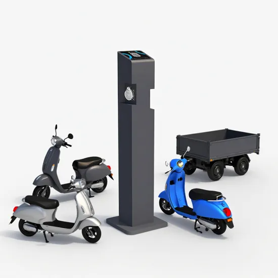 2-channel E-motorcycle charging station