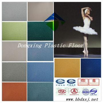china manufacturer of professional non-slip rubber flooring for dancing room