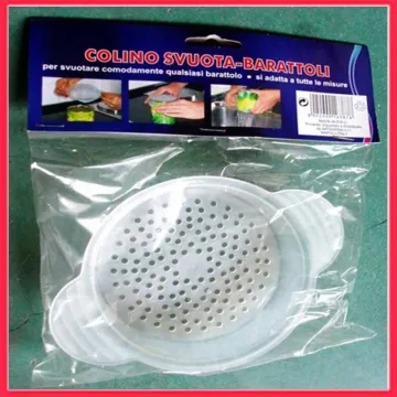 Canned filter or food and cooking strainer or tea strainer kitchen tool