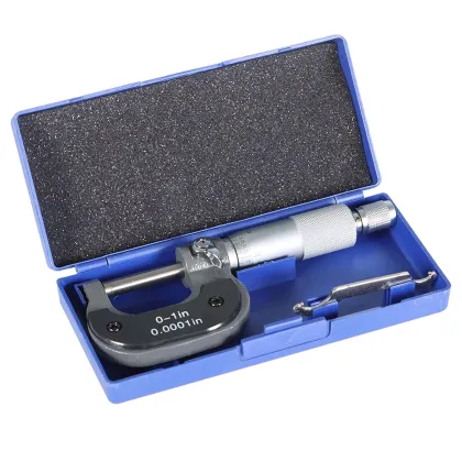 TRANRICH 0-1" Carbide Micrometer Set with 0.0001" Precision