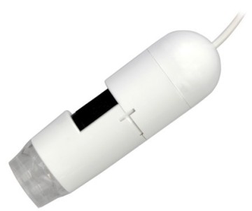 Manufacturers supply a USB microscope, 20 times 200 times 400 times