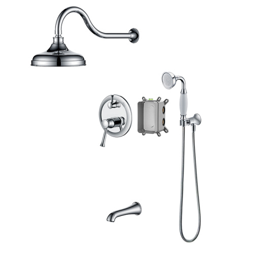 ORB Tub Shower Combo Faucet With Handheld
