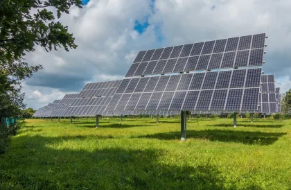 Solar tracker two axis solar mounting system