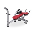 Sport equipment training crunch bench abdominal machine