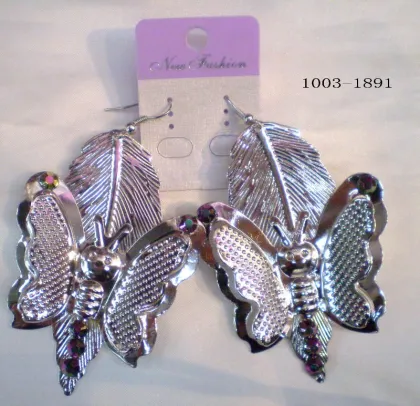metal dragonfly earring