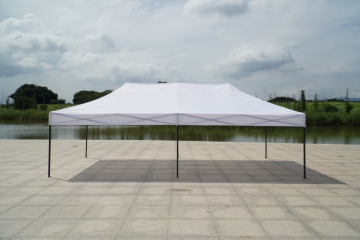 Tenda kanopi untuk beriklan dengan bingkai baja besi