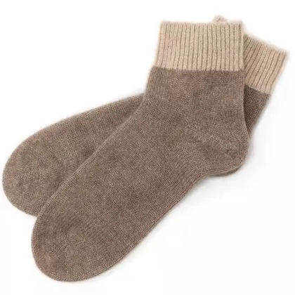 Women's Cashmere Socks Foreign trade Europe Middle East Russia foreign trade cashmere socks production custom