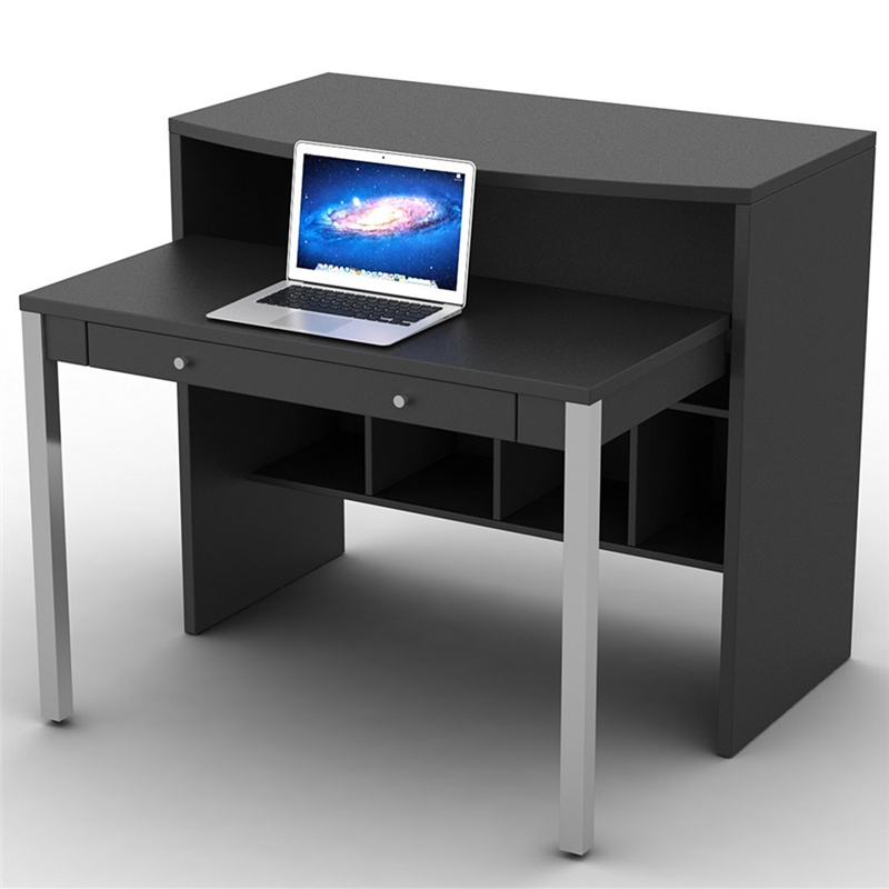 Modern Extendable Console Desk with Storage