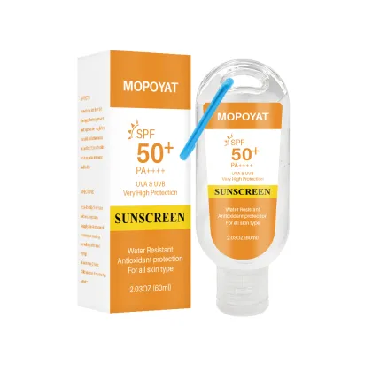 MOPOYAT Facial Sunscreen SPF 50 - Whitening Sun Protection with Custom Logo