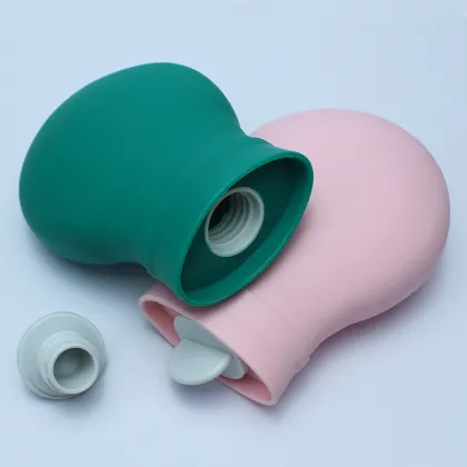 Silicone Hot Water Bag and Hand Warmer Bottle for Cold Hands Relief