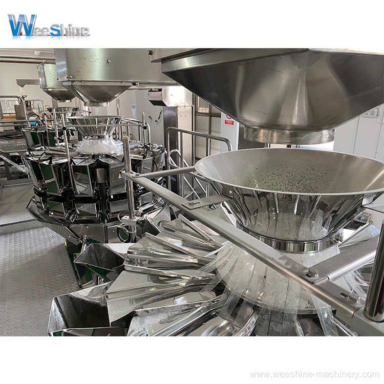 10 Head Weigher Multihead Weigher Packing Machine