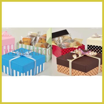 Fashion custom paper cookie box