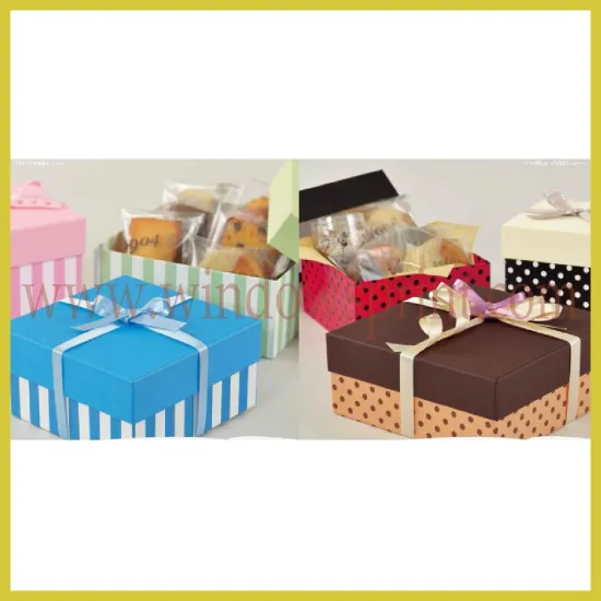 Fashion custom paper cookie box