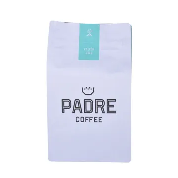 roasted foil plastic recyclable coffee bag with valve