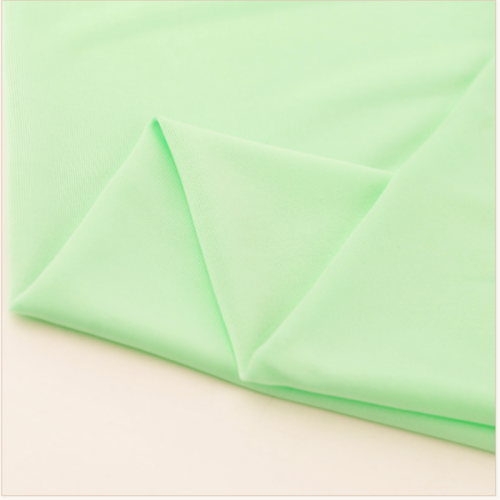 Sunscreen Smooth Ice Silk Dyed Plain Knitted Fabric