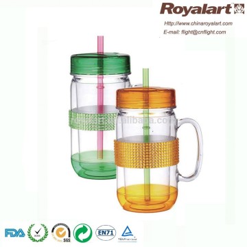 18oz straw cup with lid