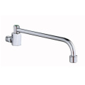 Abs handle chrome durable flexible spout kitchen faucet
