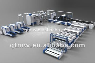 Automotive interior needle punching nonwoven machinery