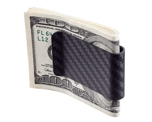 Most popular carbon fiber money clip holder
