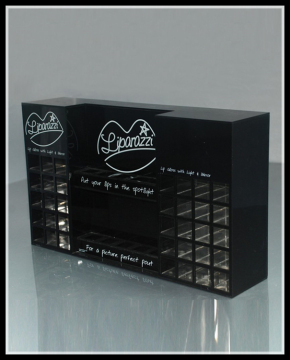 dongguan acrylic display shelf stand