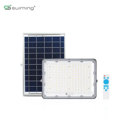 IP66 Waterproof Smart Solar LED Flood Light with Sensors (100W-500W)