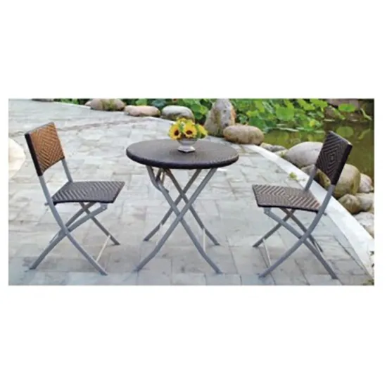 Wuyi Sailing folded outdoor garden furniture picnic folding table mail packing garden dinning table set