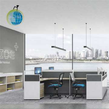 China Cheap Standard Dimensions Modern Open Office Workstation Manufactory