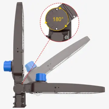 150W LED Parking Lot Lighting Adjustable with Photocell