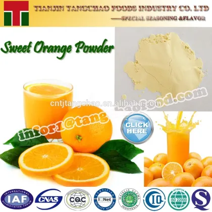 Orange Flavour Powder, Instant Orange Powder, Solid Drink for FruitJuice