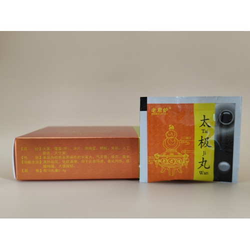 Píldoras taiji de agua pastillas mielas