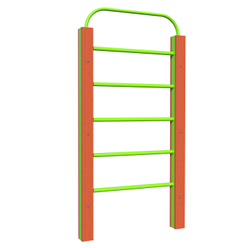 Деревянный пластиковый открытый тренажерный зал