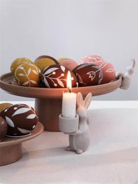 Easter Rabbit Ceramics CandleHolder