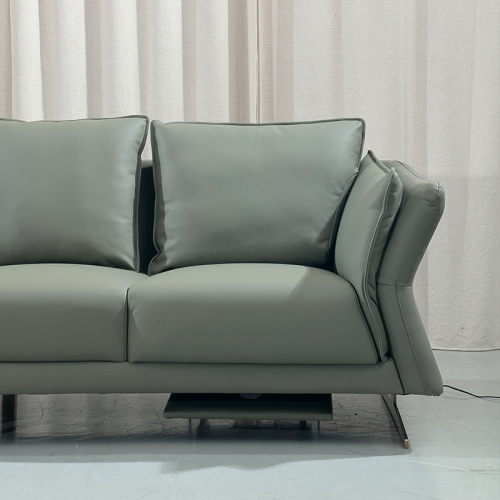Sofa Elektrik Kulit Terbaharu