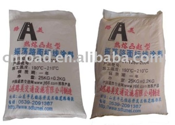 Thermoplastic paint for road
