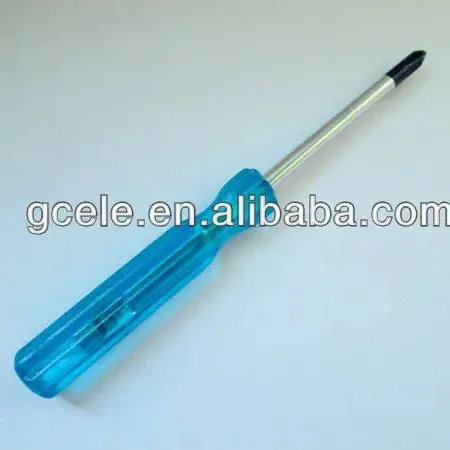 phillips/cross head screwdrivers with plastic handle suitable for small cross head screws