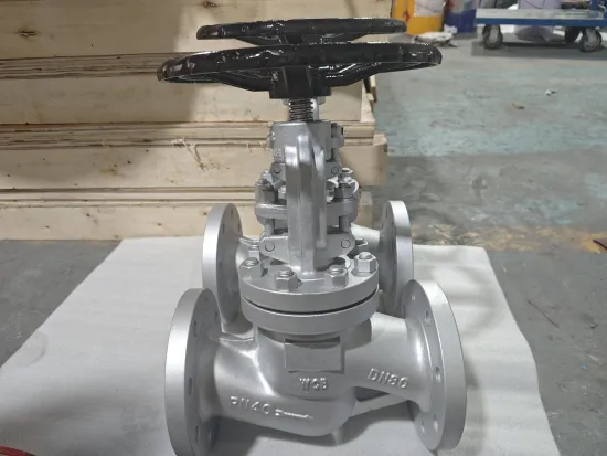 DN80 PN40 Carbon Steel Globe Valve with Alloy20 trim