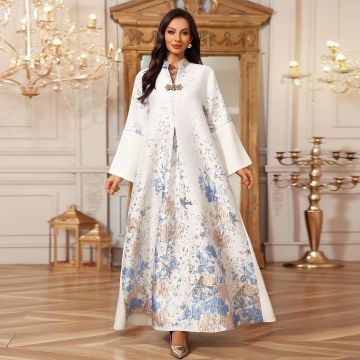 ژاکارد گل جلابیا شب عبایا