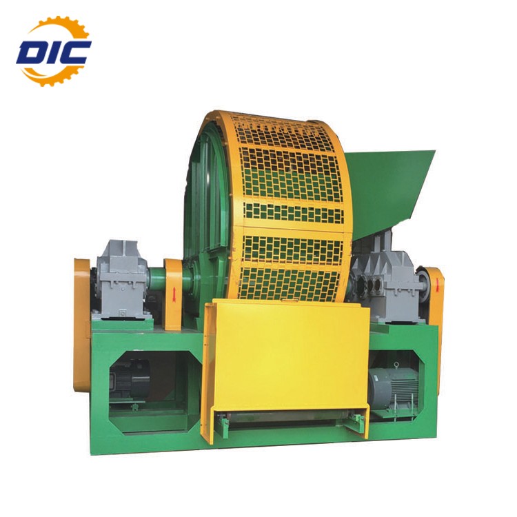 CE Standard Waste Tire Shredder Machine