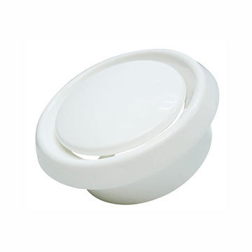 Plastic Air Diffuser, Disc Valve in PP Material