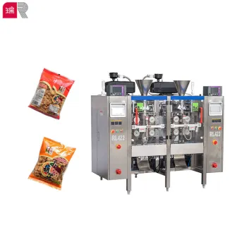 Fully Automatic Auger Filler Twin Packing Machine RL422 with Servo Model and Screw Feeder Pouch Conveyor