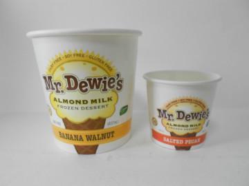 Double wall PE ice cream paper cup