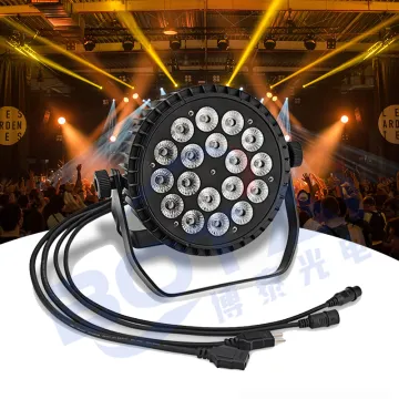 Botai 18x12w LED Indoor Par Can Light Sets for Stage Lighting, RGB DJ Wash Par nightclub