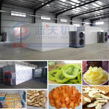 Clean energy saving dehydrator cassava chips dryer machine