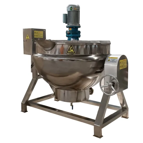 Commercial Electric Jacketed Kettle Stainless Steel High Speed