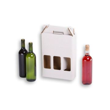 Custom Wine Bottle Packaging: Corrugated Cardboard Carton Dimensions for Shipping