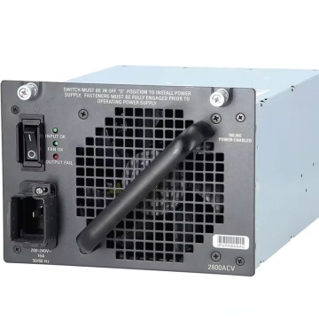 PWR-C45-2800ACV 4500 Series 2800W AC Power Supply Data and PoE