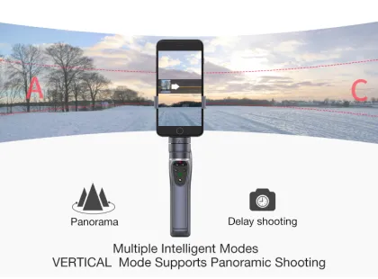 Handheld Gimbal Minimalistic Stabilizer With GoPro Adapter