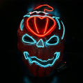 Máscara de terror de calabaza brillante LED de Halloween