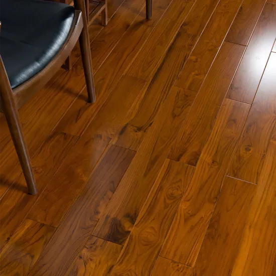 Teak solid wood flooring in door Hardwood Flooring