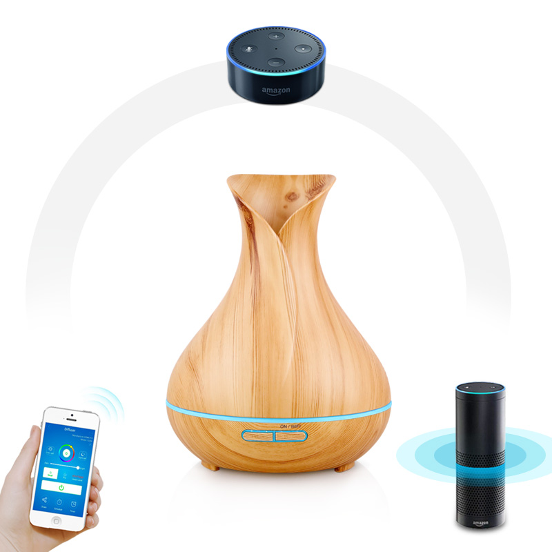 400ml „Wifi Smart“ eterinio aliejaus aromatinis difuzorius